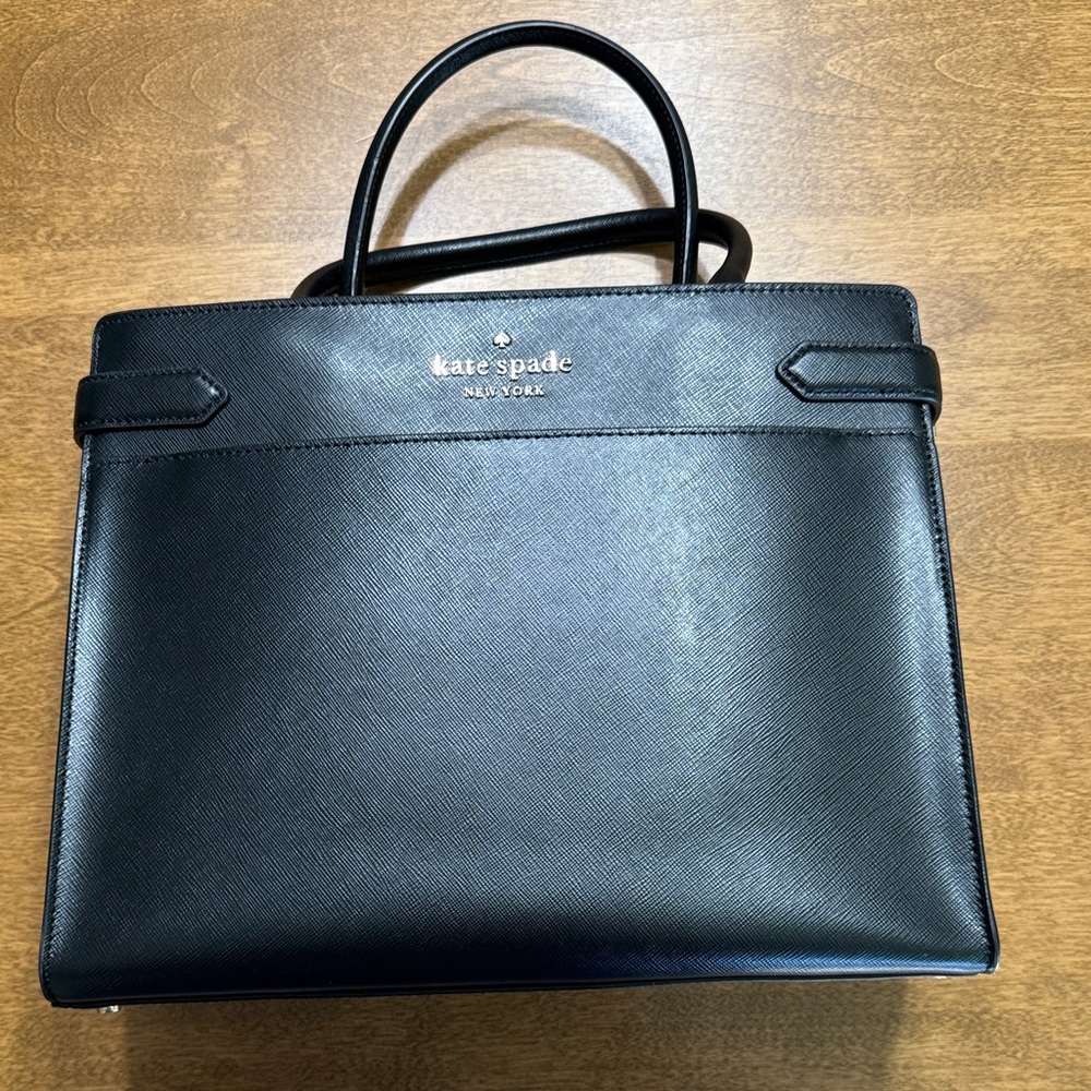 Kate Spade Black Saffiano Leather Tote